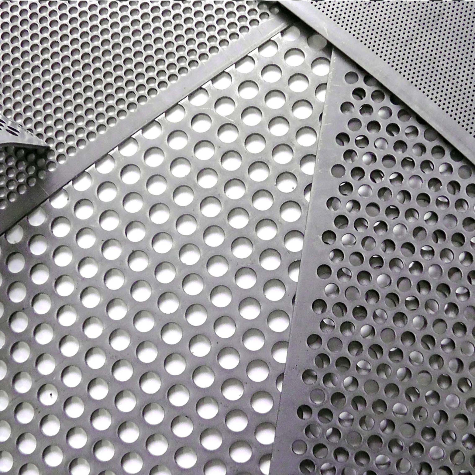 Planchas perforadas de acero